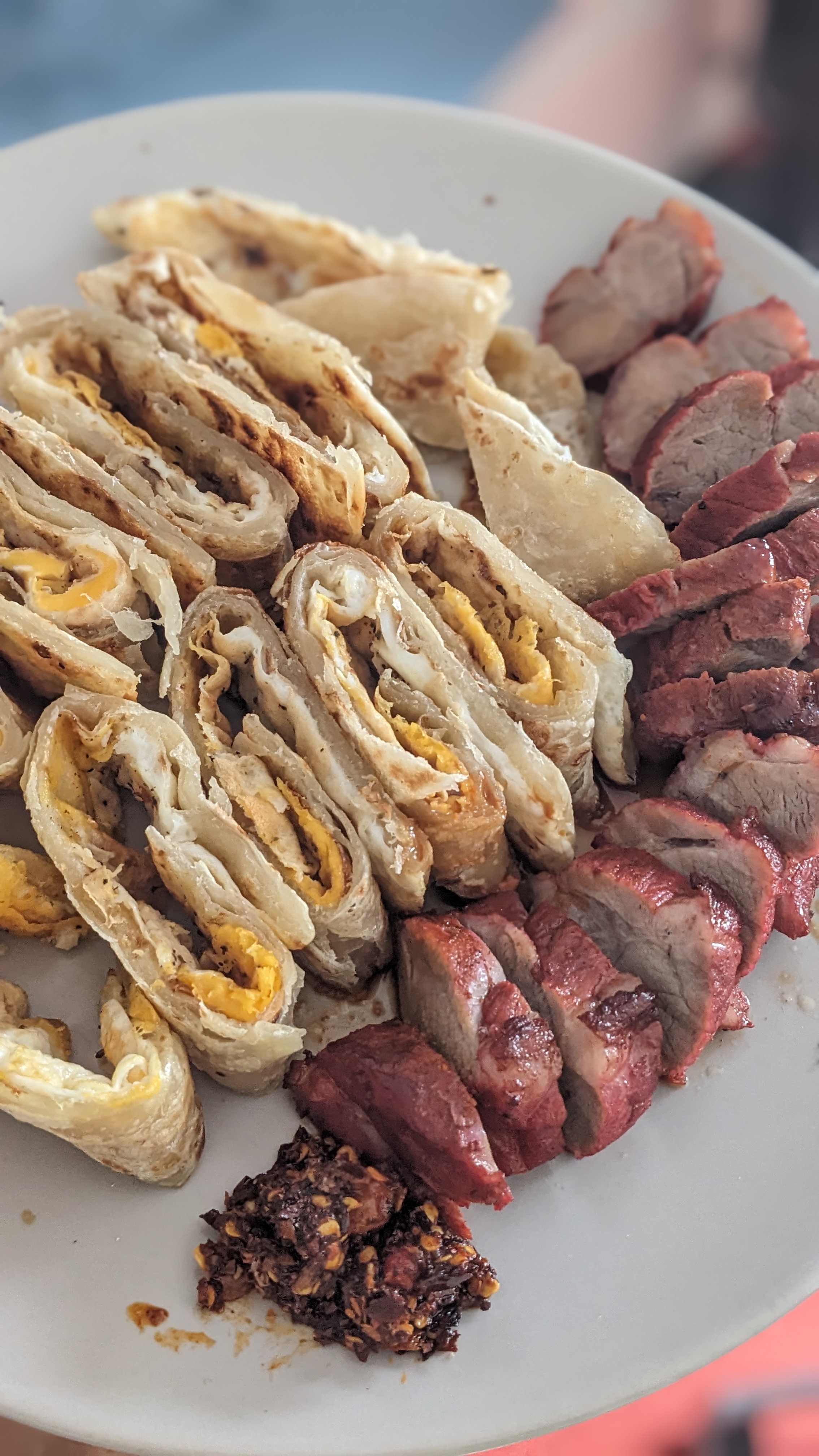 Egg Rolls & Char Siu